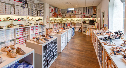 Inside the Dream'Shoes boutique